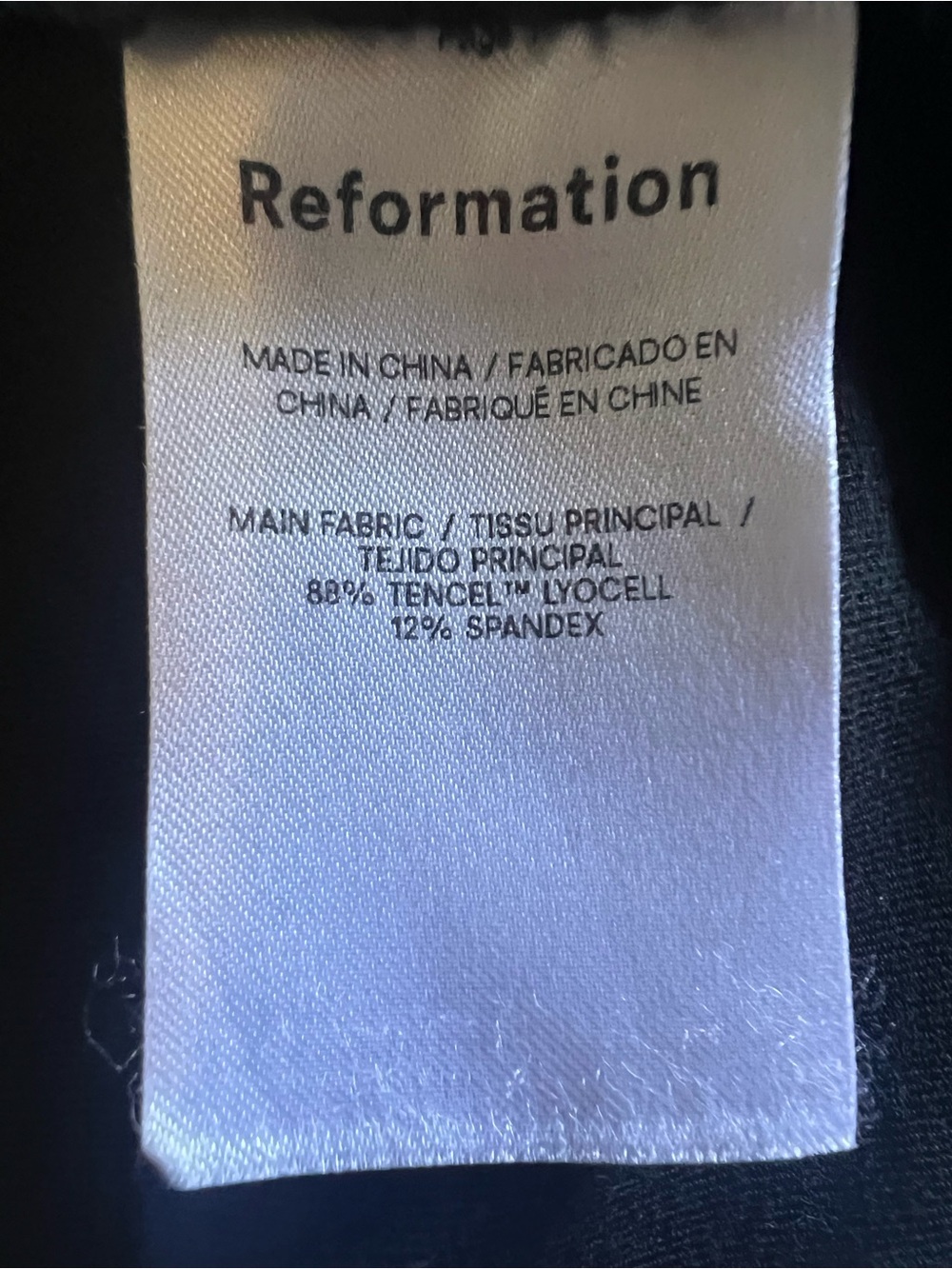 Reformation column stretch maxi skirt in soft tencell size 6 excellent condition - Picture 10 of 10